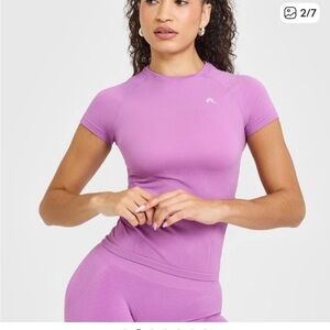 Oner Active Seamless Fitted Top Large Orchid